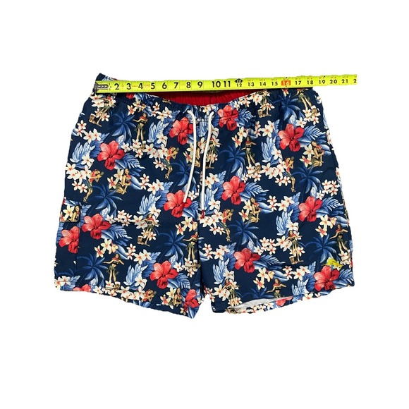 Tommy Bahama Swim Trunks Mens XXL Rare Luau‎ Hoola Girl Shorts 36"-44"x6" - Picture 2 of 11